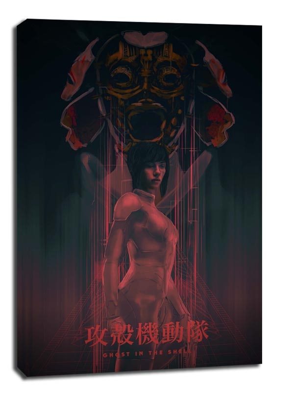Image of Ghost In The Shell - obraz na płótnie Wymiar do wyboru: 30x40 cm