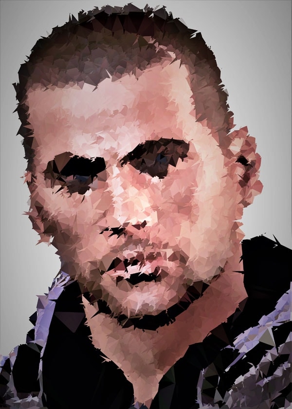 Image of POLYamory - John Shepard, Mass Effect - plakat Wymiar do wyboru: 21x29,7 cm