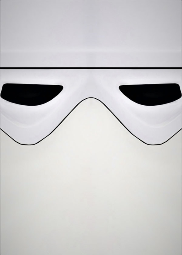 Image of Face It! Star Wars Gwiezdne Wojny - Snow Trooper - plakat Wymiar do wyboru: 60x80 cm