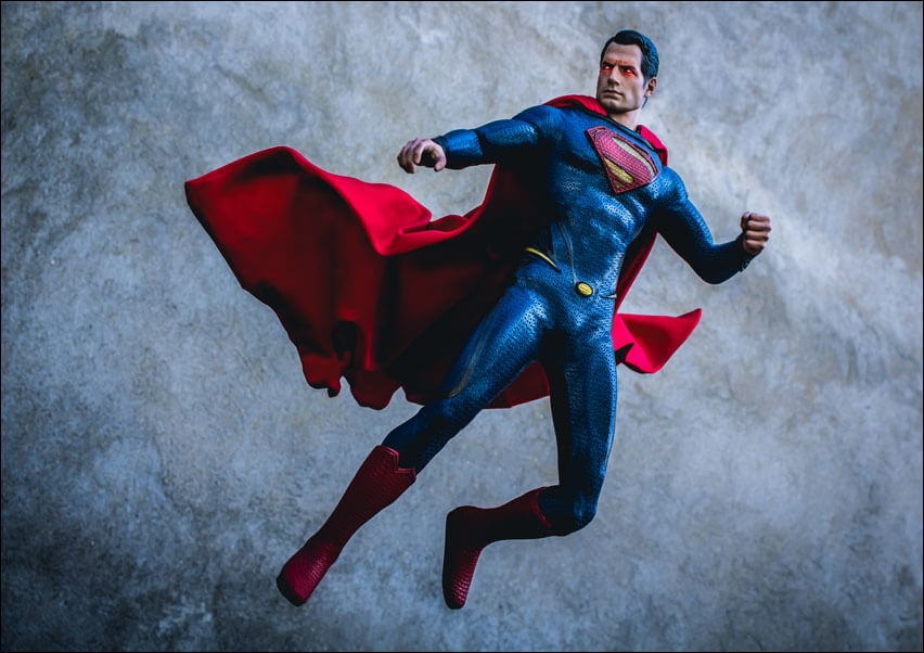 Image of Człowiek ze Stali, Superman - plakat Wymiar do wyboru: 70x50 cm