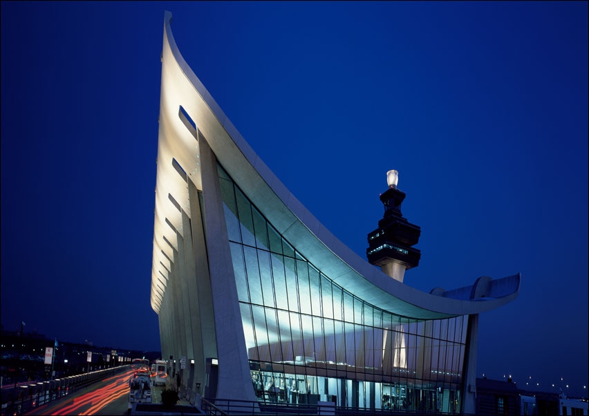 Image of Dulles Airport panorama., Carol Highsmith - plakat Wymiar do wyboru: 29,7x21 cm