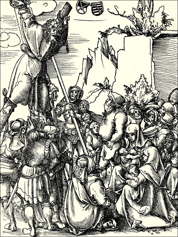 Image of Andrew from the Martyrdom of the Twelve Apostles, Lucas Cranach the Elder - plakat Wymiar do wyboru: 50x70 cm