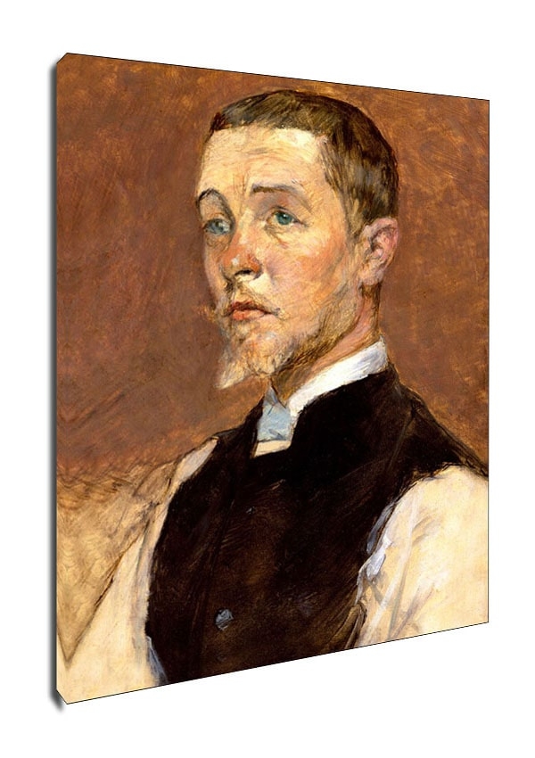 Image of Albert (René) Grenier (1858-1925), Henri de Toulouse-Lautrec - obraz na płótnie Wymiar do wyboru: 50x70 cm