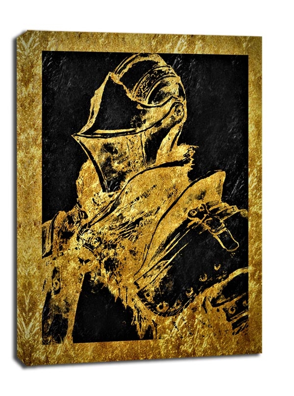 Image of Golden Lux - Dark Souls - obraz na płótnie Wymiar do wyboru: 40x50 cm