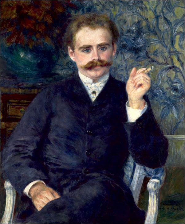 Image of Albert Cahen d'Anvers, Auguste Renoir - plakat Wymiar do wyboru: 59,4x84,1 cm