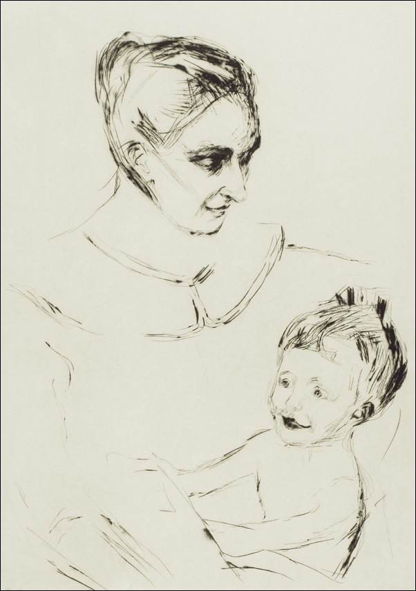 Image of A Mother’s Joy (1902), Edvard Munch - plakat Wymiar do wyboru: 29,7x42 cm