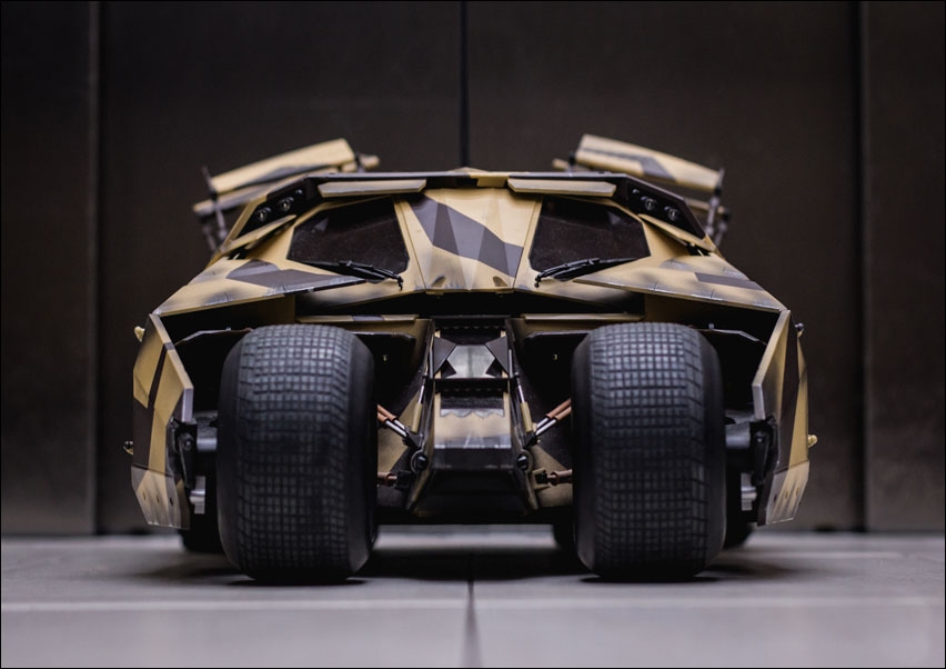 Image of Batmobil, Tumbler, The Dark Knight Rises Ver 1 - plakat Wymiar do wyboru: 100x70 cm