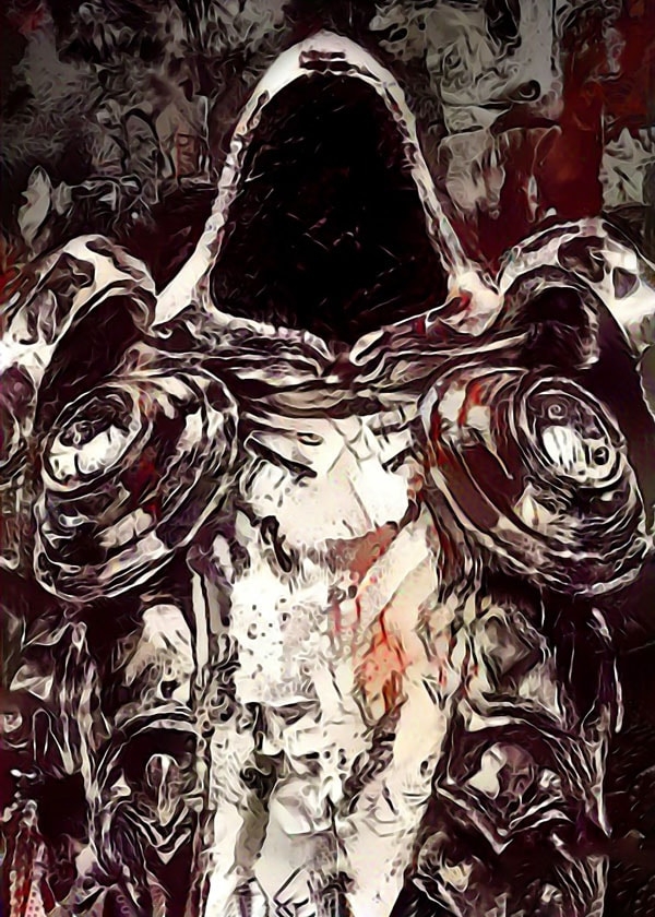 Image of Legends of Bedlam - Tyrael, Diablo - plakat Wymiar do wyboru: 50x70 cm
