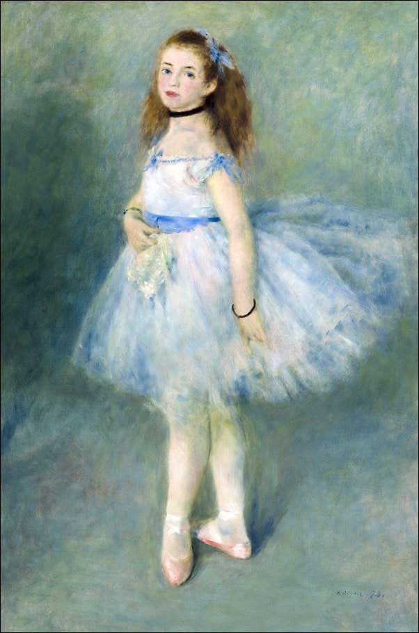 Image of The Dancer, Auguste Renoir - plakat Wymiar do wyboru: 40x60 cm