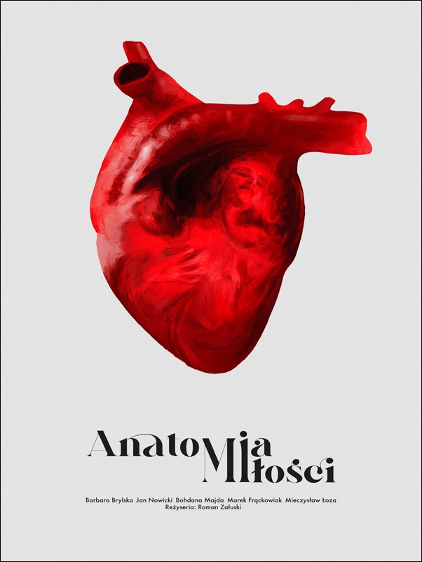 Image of Anatomia Miłości - plakat premium Wymiar do wyboru: 40x50 cm