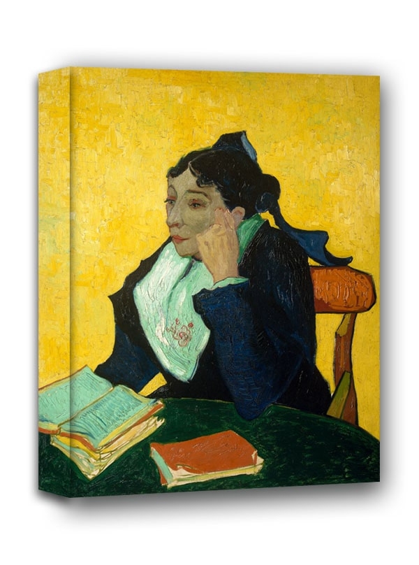 Image of L'Arlésienne Madame Joseph-Michel Ginoux, Vincent van Gogh - obraz na płótnie Wymiar do wyboru: 90x120 cm