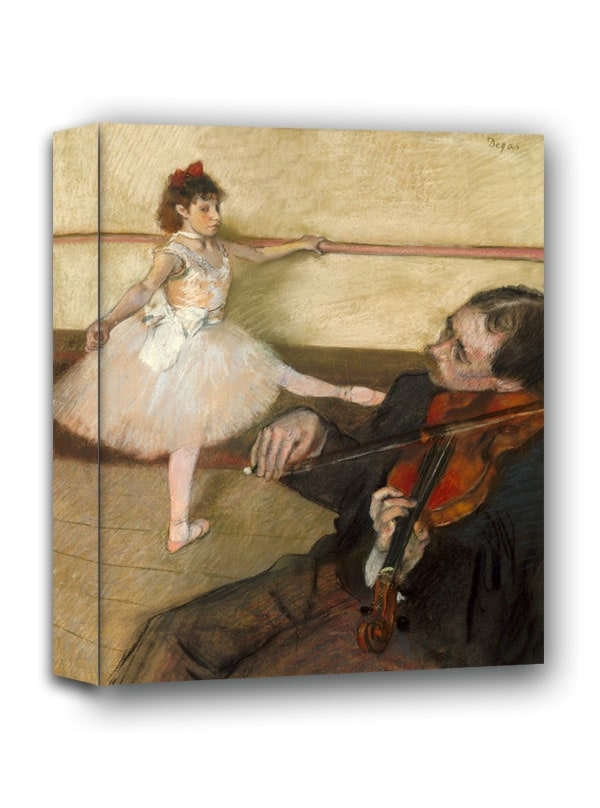 Image of The Dance Lesson, Edgar Degas - obraz na płótnie Wymiar do wyboru: 20x30 cm