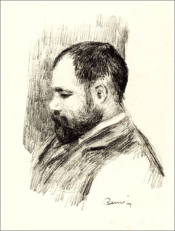 Image of Ambroise Vollard, Auguste Renoir - plakat Wymiar do wyboru: 42x59,4 cm