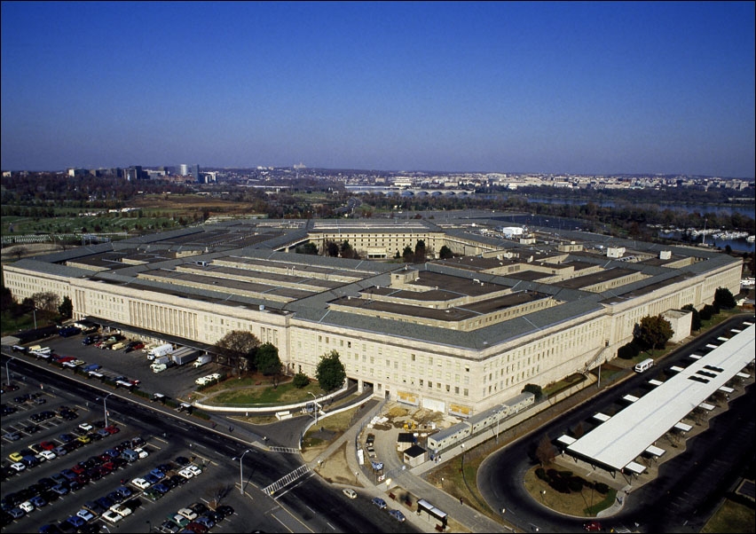 Image of Aerial view of the Pentagon, Carol Highsmith - plakat Wymiar do wyboru: 50x40 cm