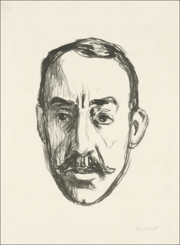 Image of Henry van de Velde (1906), Edvard Munch - plakat Wymiar do wyboru: 20x30 cm