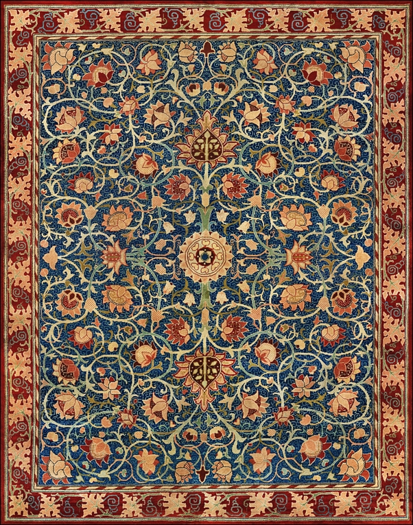 Image of Holland Park Carpet, William Morris - plakat Wymiar do wyboru: 20x30 cm