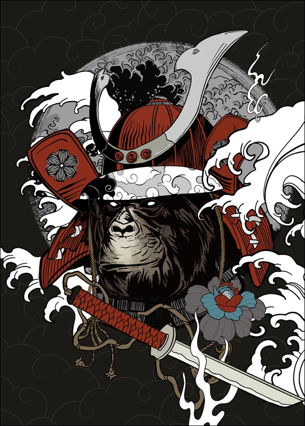 Image of Ronin - plakat Wymiar do wyboru: 40x50 cm