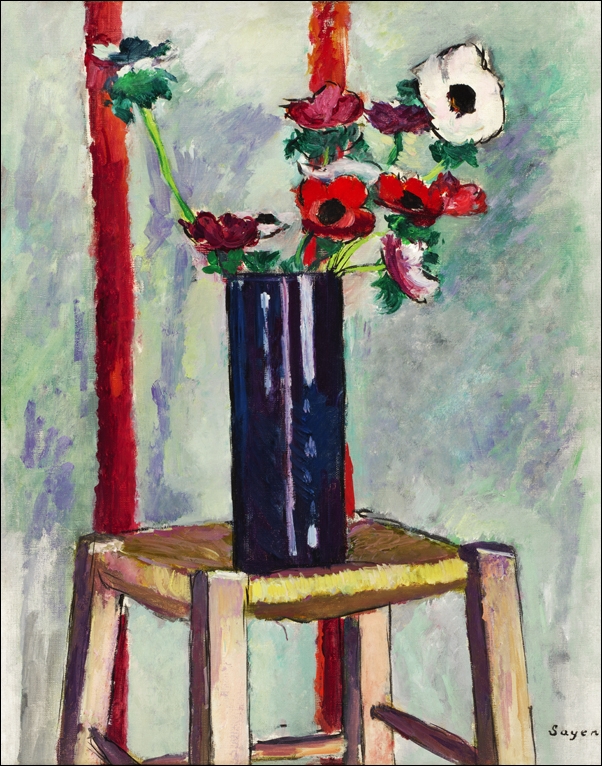 Image of Anemones, Henry Lyman Sayen - plakat Wymiar do wyboru: 40x60 cm