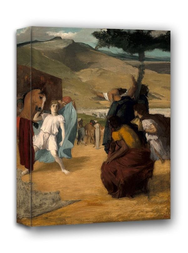 Image of Alexander and Bucephalus, Edgar Degas - obraz na płótnie Wymiar do wyboru: 20x30 cm