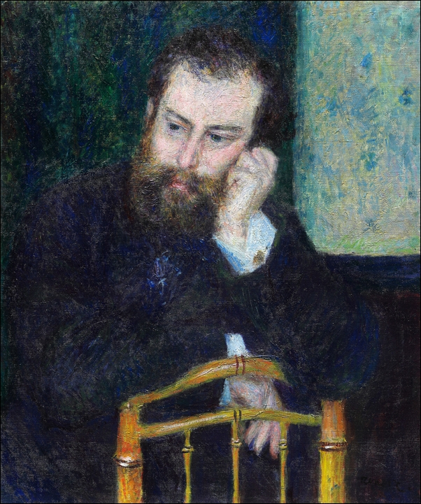 Image of Alfred Sisley, Auguste Renoir - plakat Wymiar do wyboru: 60x80 cm