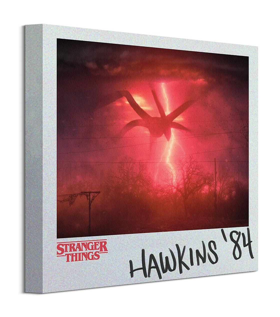 Image of Stranger Things Hawkins - obraz na płótnie