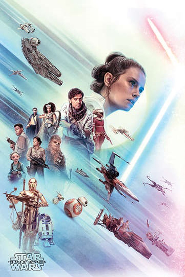 Image of Star Wars Gwiezdne Wojny Skywalker Odrodzenie Rey - plakat