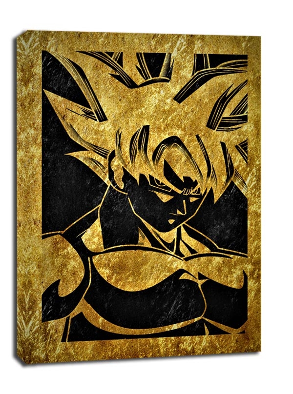 Image of Golden LUX - Dragon Ball - obraz na płótnie Wymiar do wyboru: 30x40 cm