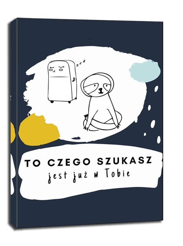 Image of to czego szukasz - obraz na płótnie Wymiar do wyboru: 20x30 cm