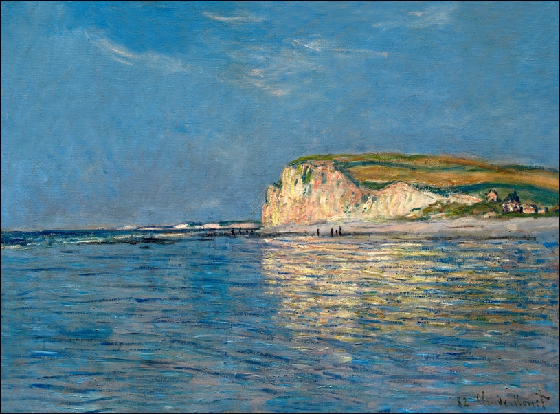 Image of Low Tide at Pourville, near Dieppe, 1882, Claude Monet - plakat Wymiar do wyboru: 29,7x21 cm