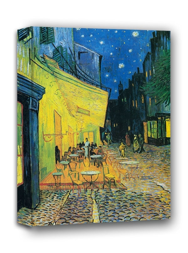 Image of Kawiarenka, Vincent van Gogh - obraz na płótnie Wymiar do wyboru: 50x70 cm