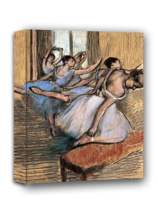 Image of The Dancers, Edgar Degas - obraz na płótnie Wymiar do wyboru: 70x100 cm