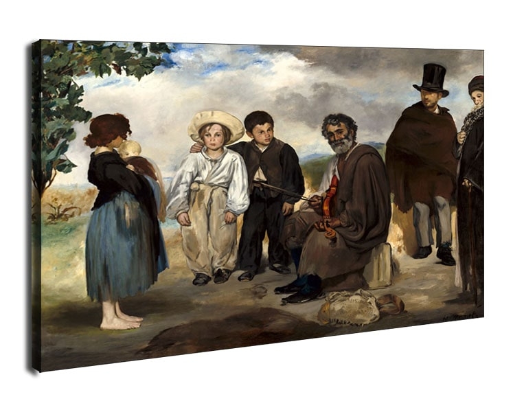 Image of The Old Musician, Edouard Manet - obraz na płótnie Wymiar do wyboru: 100x70 cm