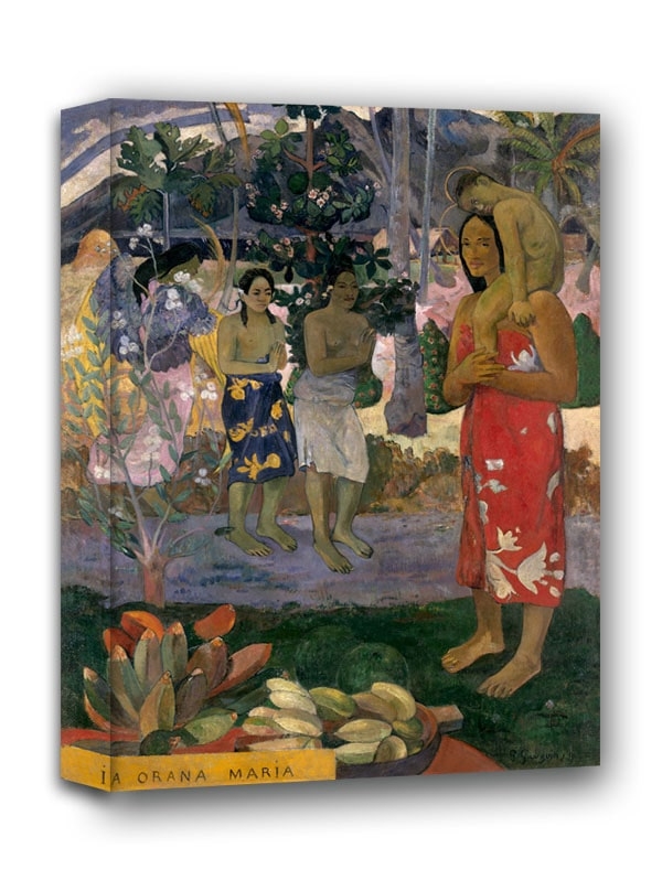 Image of Ia Orana Maria, Paul Gauguin - obraz na płótnie Wymiar do wyboru: 40x50 cm