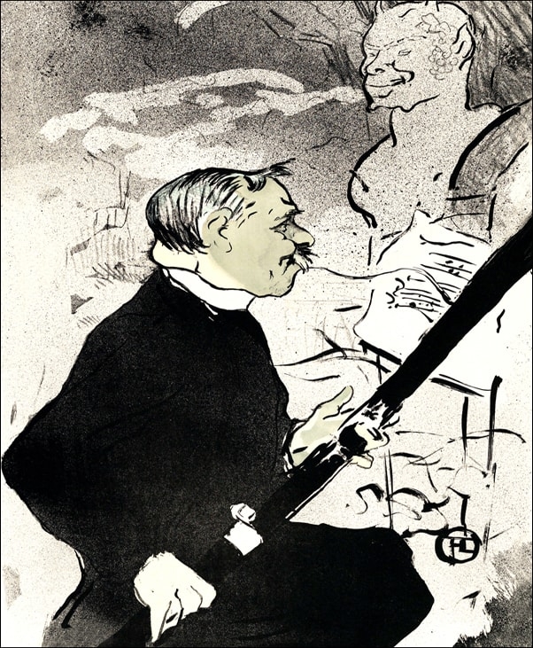 Image of For You!… (fromThe Old Tales), Henri de Toulouse-Lautrec - plakat Wymiar do wyboru: 29,7x42 cm