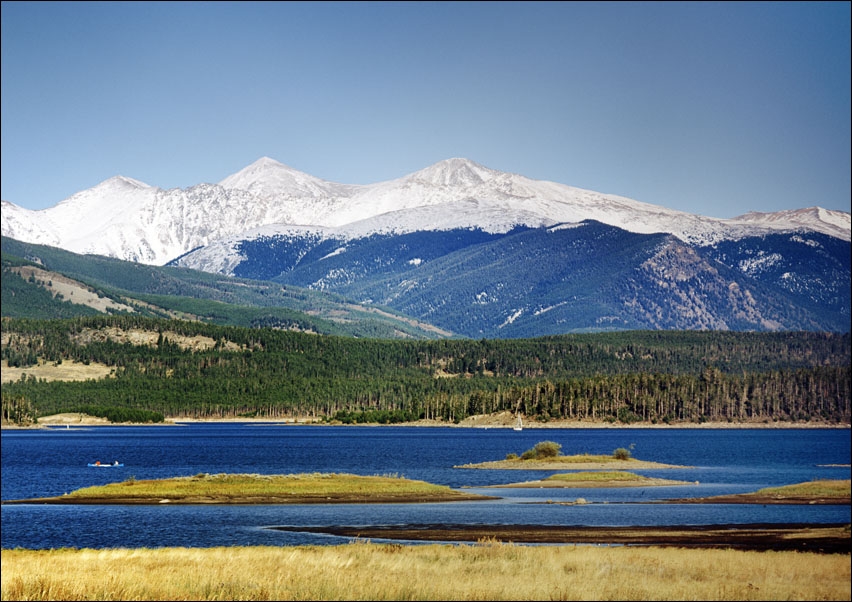 Image of View of the Rocky Mountains, USA, Carol Highsmith - plakat Wymiar do wyboru: 29,7x21 cm