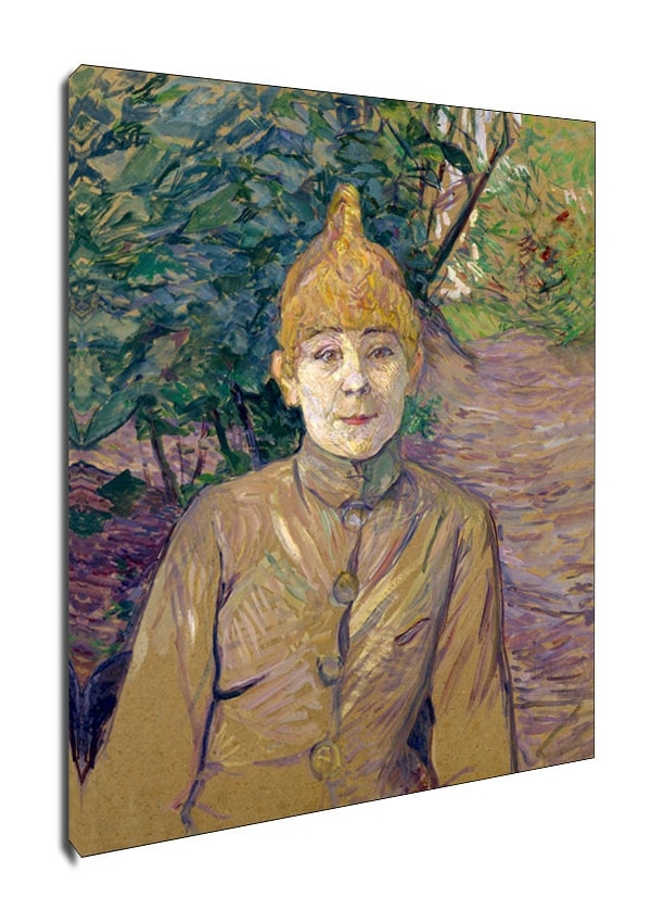 Image of The Streetwalker, Henri de Toulouse-Lautrec - obraz na płótnie Wymiar do wyboru: 40x60 cm