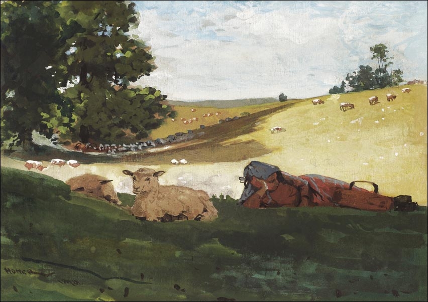 Image of Warm Afternoon, Winslow Homer - plakat Wymiar do wyboru: 100x70 cm