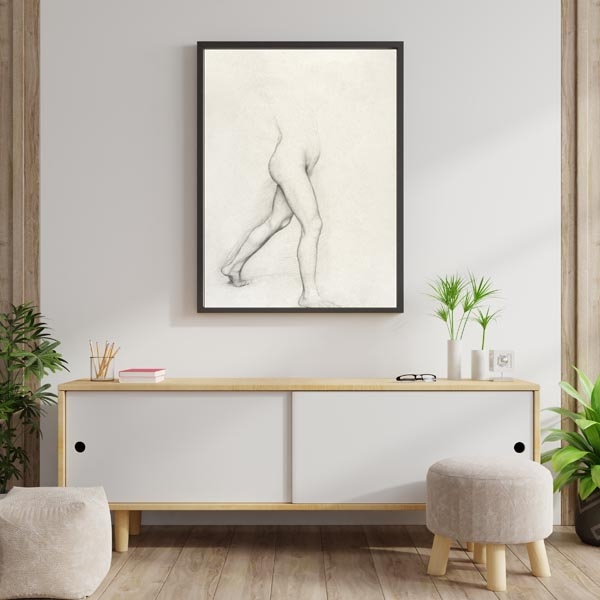 Image of Study of a Girl's Legs, Edgar Degas - plakat Wymiar do wyboru: 40x50 cm