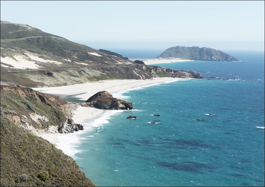 Image of Pacific Coast Highway Scenic., Carol Highsmith - plakat Wymiar do wyboru: 80x60 cm