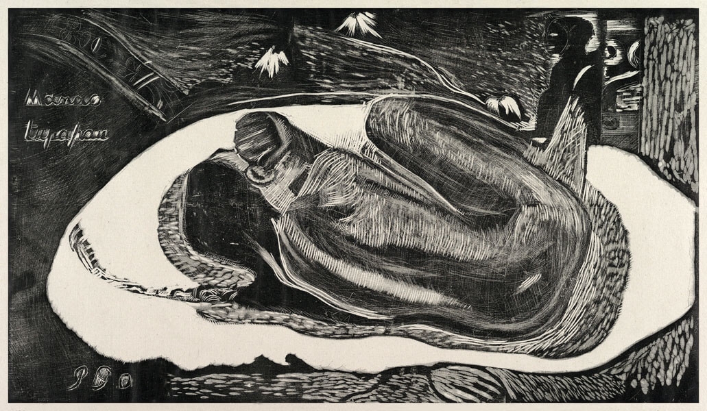 Image of Spirit of the Dead Watching, Paul Gauguin - plakat Wymiar do wyboru: 42x29,7 cm
