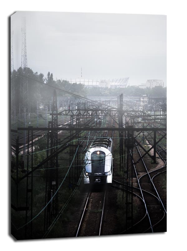 Image of Pociąg - obraz na płótnie Wymiar do wyboru: 70x100 cm