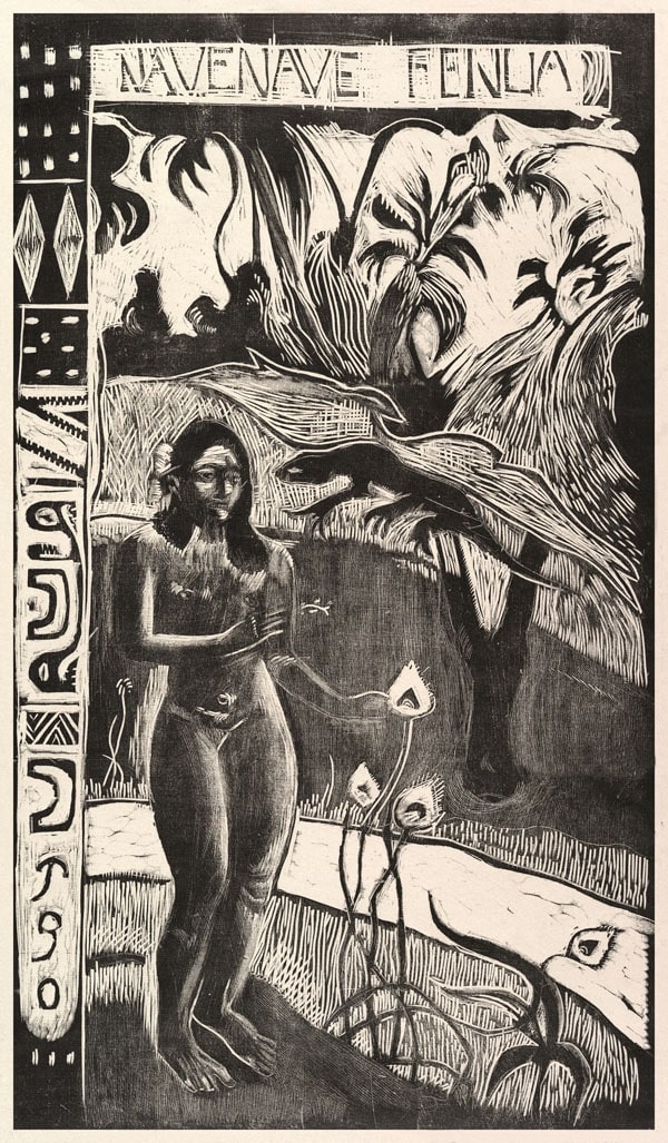 Image of Delightful Land, Paul Gauguin - plakat Wymiar do wyboru: 70x100 cm