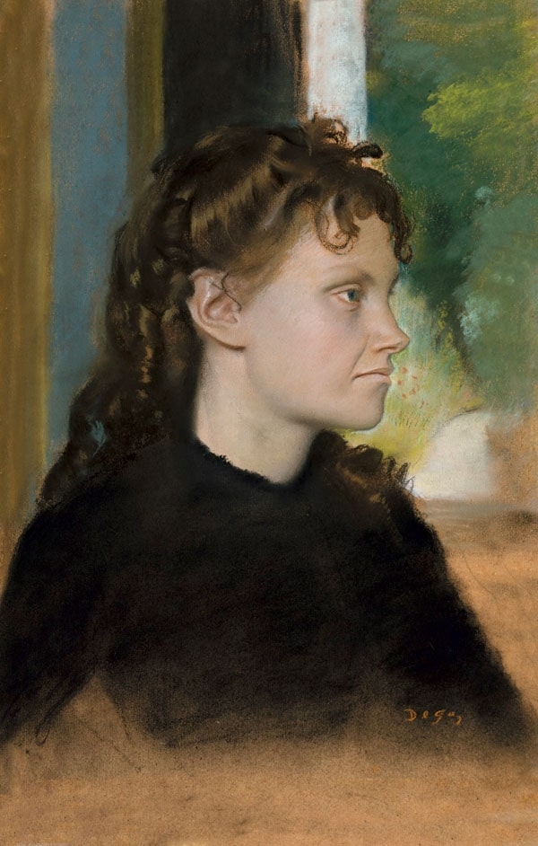 Image of Madame Théodore Gobillard 1869, Edgar Degas - plakat Wymiar do wyboru: 30x40 cm