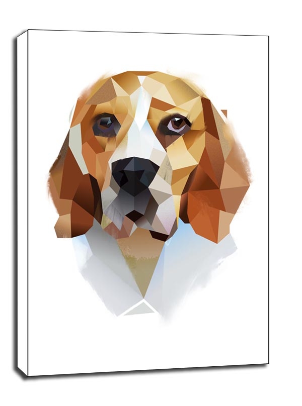 Image of Beagle - obraz na płótnie Wymiar do wyboru: 30x40 cm
