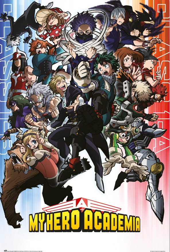 Image of My Hero Academia Klasa 1A i 1B - plakat