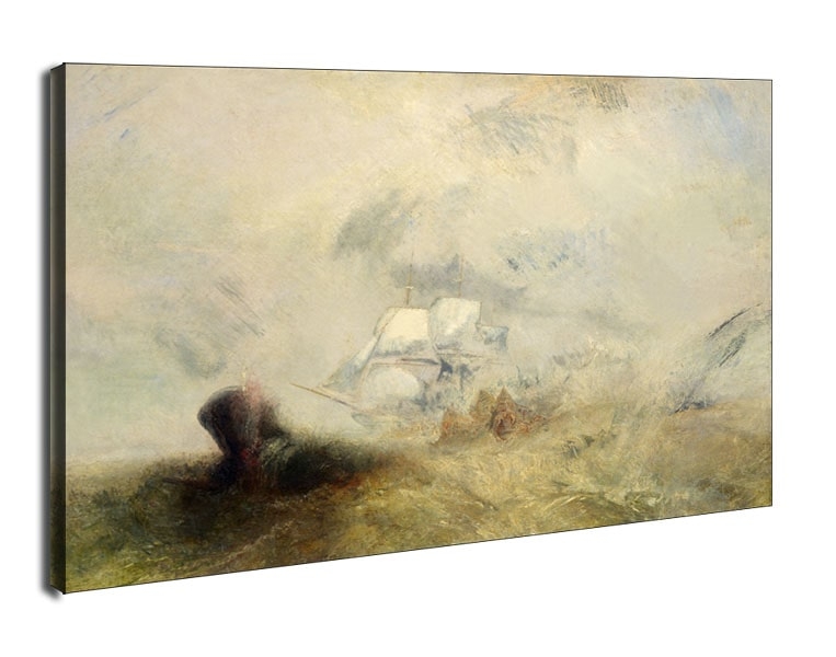 Image of Whalers, William Turner - obraz na płótnie Wymiar do wyboru: 100x70 cm