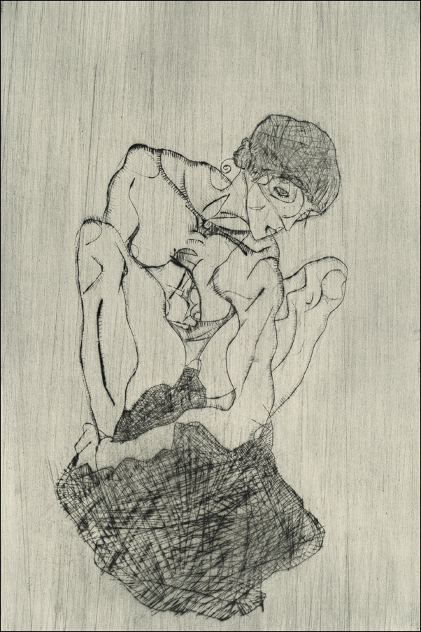 Image of Das Graphische Werk von Egon Schiele, Egon Schiele - plakat Wymiar do wyboru: 21x29,7 cm