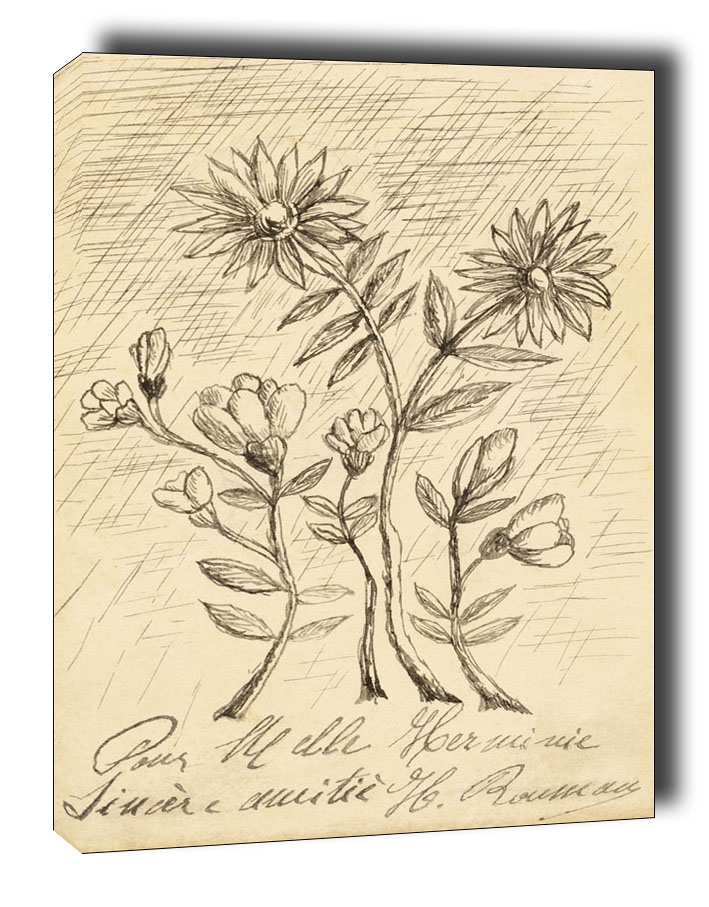 Image of Oak Branch, Henri Rousseau - obraz na płótnie Wymiar do wyboru: 20x30 cm
