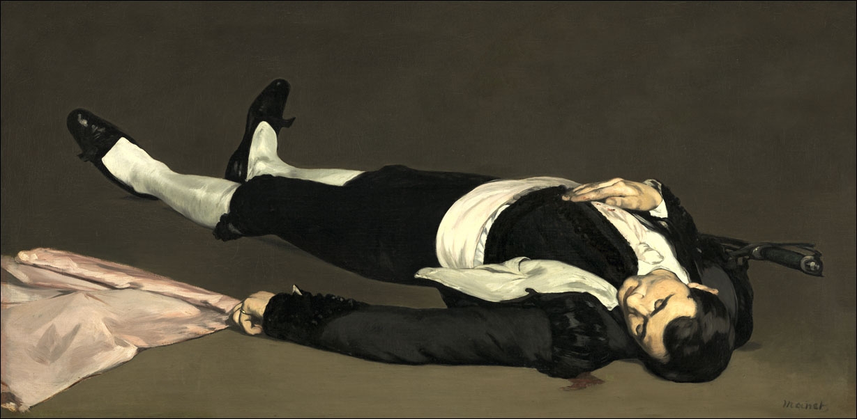 Image of The Dead Toreador, Edouard Manet - plakat Wymiar do wyboru: 30x20 cm