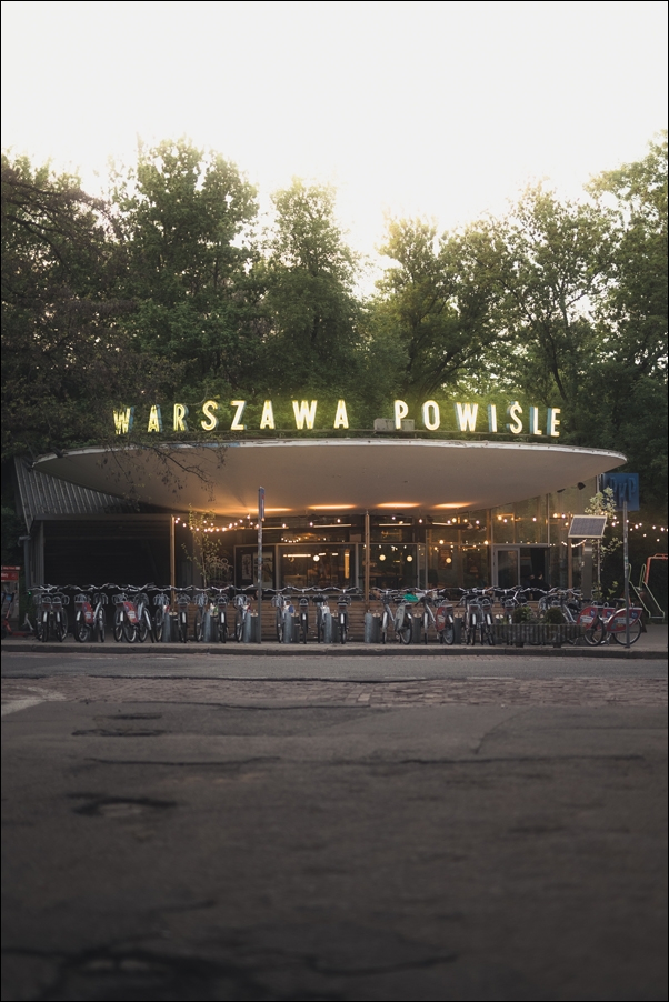 Image of Warszawa Powiśle - plakat premium Wymiar do wyboru: 21x29,7 cm